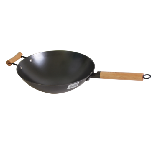 Heavy Duty PreSeasoned 13 Inch Cast Iron Wok With Handles from China manufacturer Zhongshuai